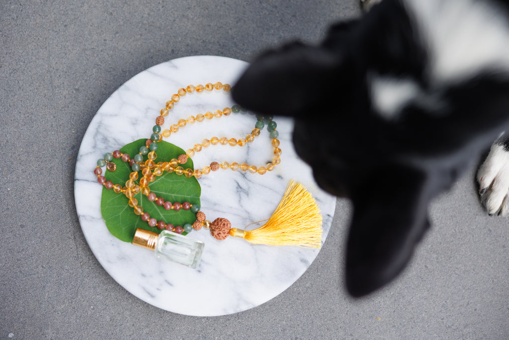 Limited Edition Mala: Adit Guru Budh - Sun, Jupiter and Mercury Mala