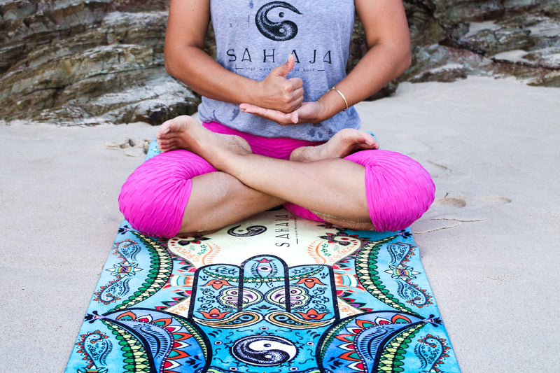 Sahaja - Luxury Eco Friendly Printed Yoga Mats, that give back