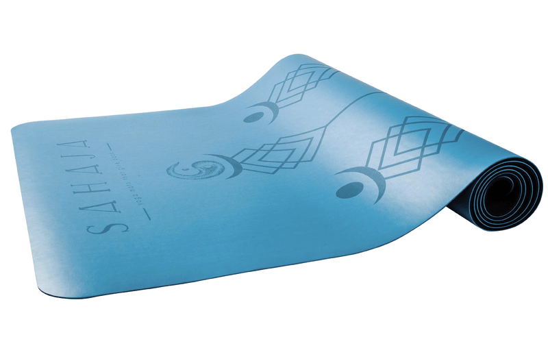 Super Grip Travel Yoga Mat + Yoga Strap Bundle