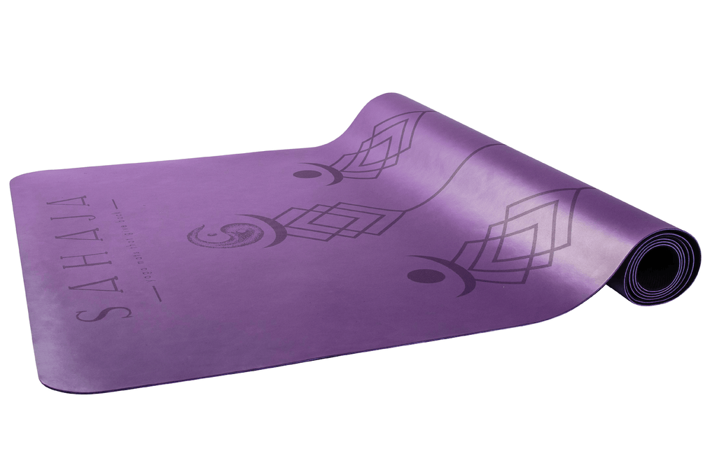 Super Grip Travel Yoga Mat + Yoga Strap Bundle
