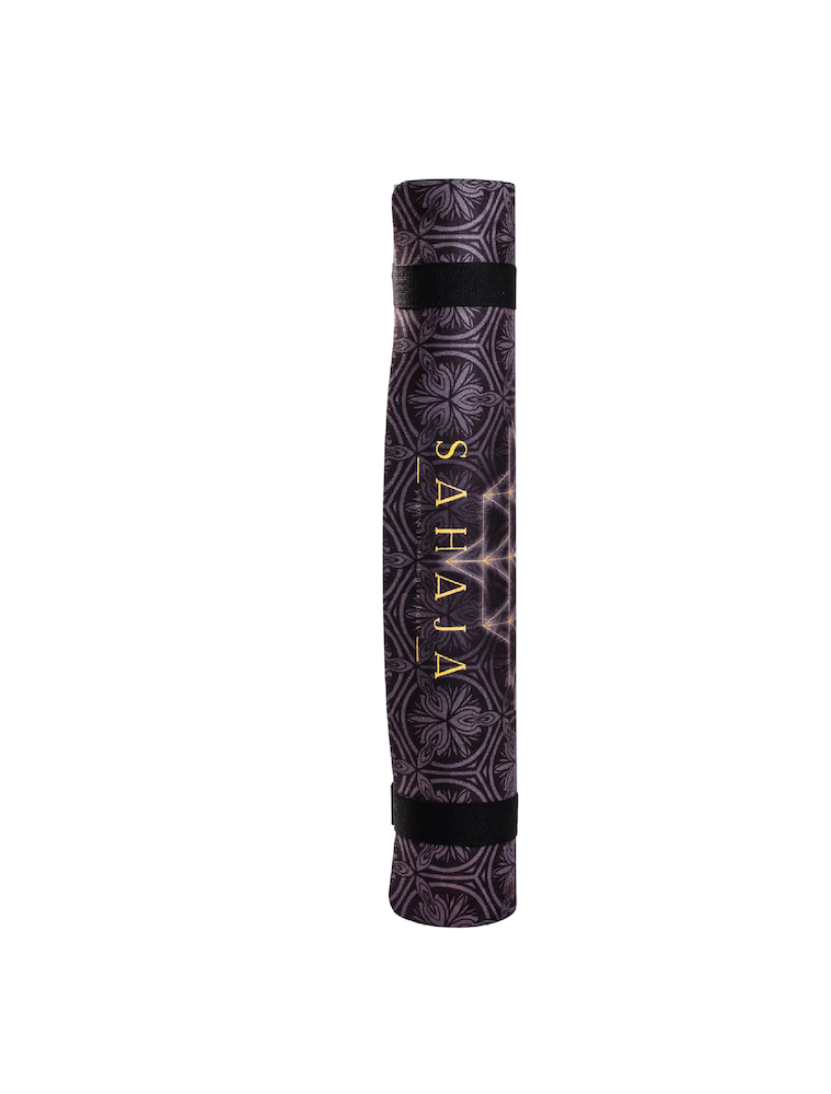 Sahaja Yoga Mats, chakra yoga mat. Beautiful printed yoga mat with the chakras and the tree of life on a yoga mat.