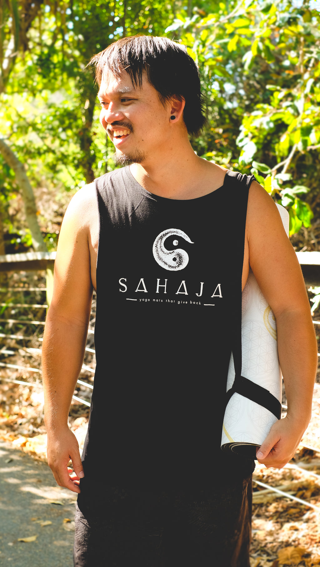Sahaja Logo Unisex Tank