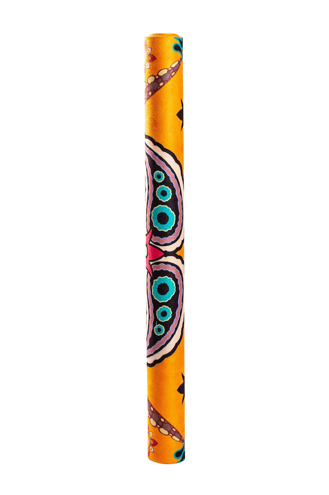 Orange TalaHridaya Travel Yoga Mats
