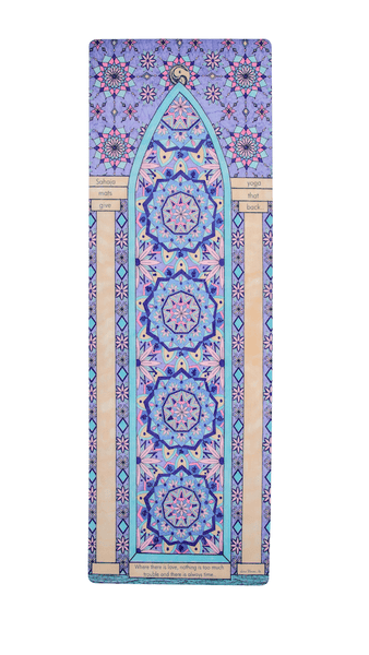 Moroccan Door: Travel Yoga Mat
