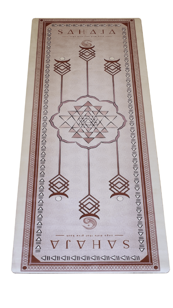 Sahaja Yoga Mats - Eco-friendly mats made from recycled materials.