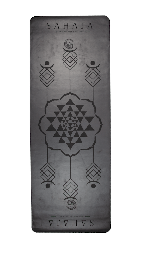 Sahaja Yoga Mats: Super grip yoga mat. Made from eco-polyutherene and tree rubber