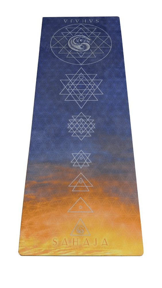 Sahaja Yoga mats that give back. Social enterprise created by a yogi to give to others.