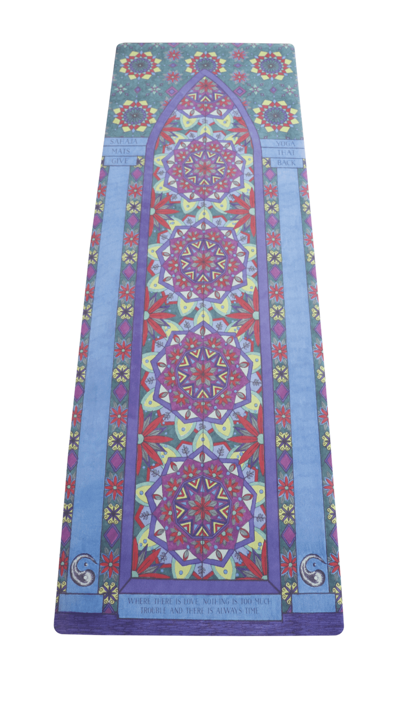 Moroccan Door: Extra Wide Resident Yoga Mat