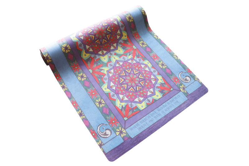 Moroccan Door: Extra Wide Resident Yoga Mat